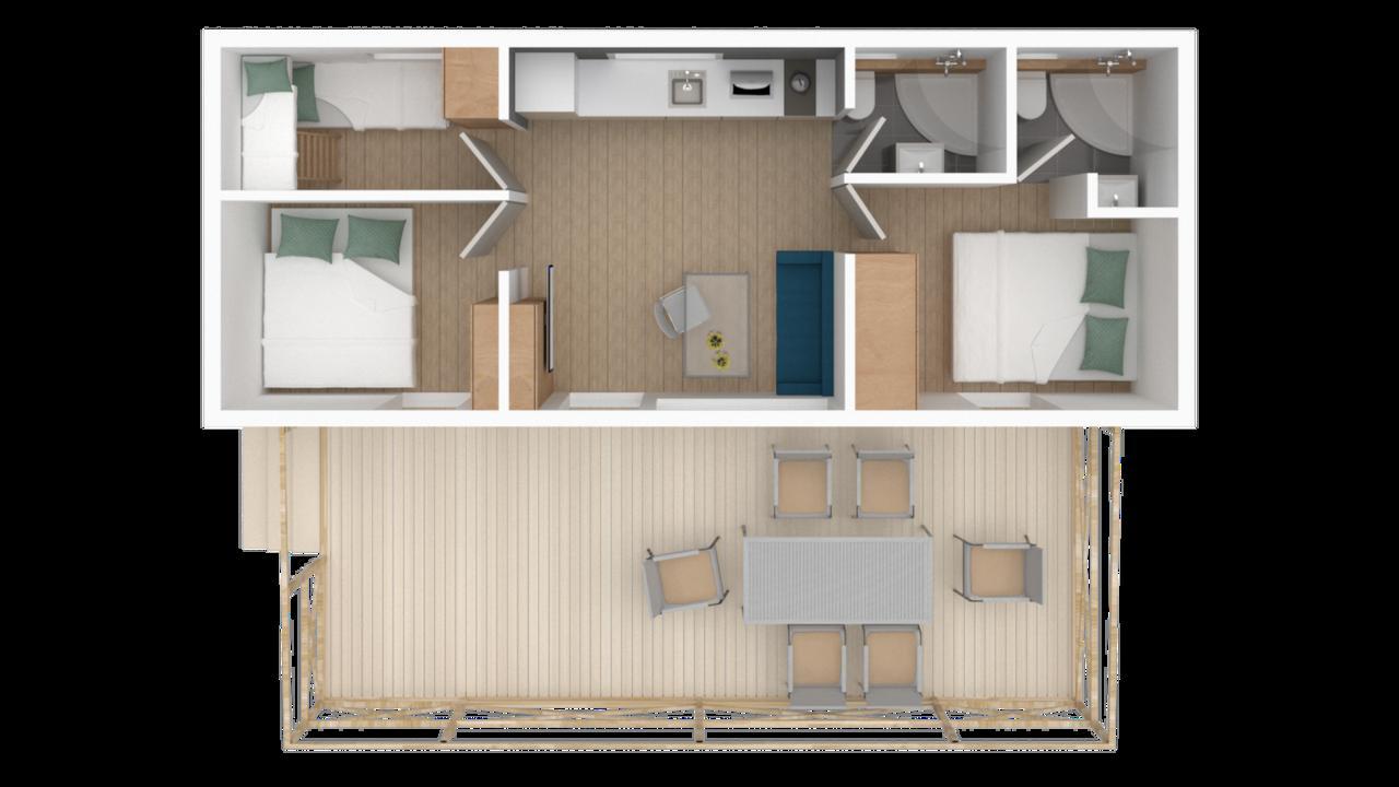 Mediteran Travel Mobile Homes Solaris Brodarica  Chambre photo